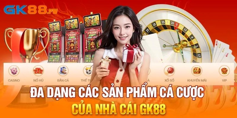 Các dịch vụ nổi bật của GK88 là gì?